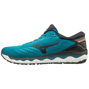 Mizuno Wave Sky 3 Erkek Koşu Ayakkabısı Turkuaz (Tr.CVX)